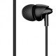 USAMS earphones με μικρόφωνο EP-39, 3.5mm σύνδεση, Φ10mm, 1.2m, μαύρα