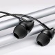 USAMS earphones με μικρόφωνο EP-39, 3.5mm σύνδεση, Φ10mm, 1.2m, μαύρα