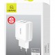 USAMS φορτιστής τοίχου T24 US-CC090, 2x USB, 2.1A, λευκός