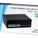 POWERTECH VGA splitter CAB-G031, 2 σε 1, 1920x1440px, μαύρο