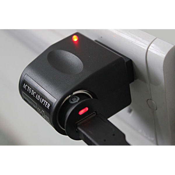 Αντάπτορας φόρτισης PT-807, από UK/EU πρίζα σε αυτοκινήτου - UNBRANDED