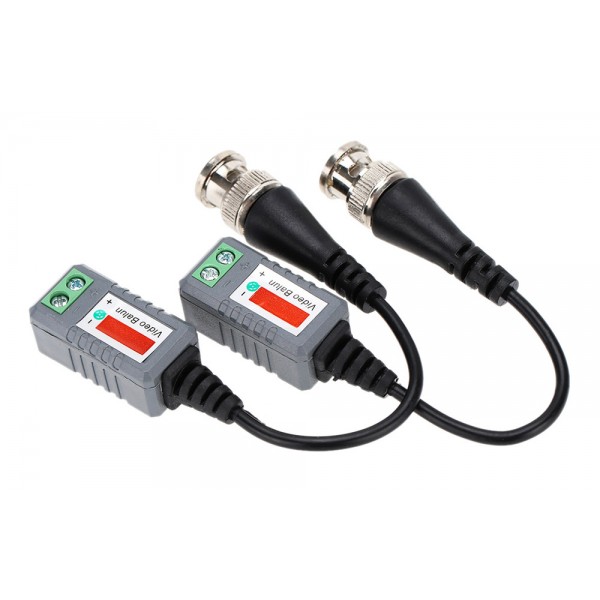 Παθητικό Video Balun ST-212L για κάμερες 3MP/4MP/5MP - BNC Connectors
