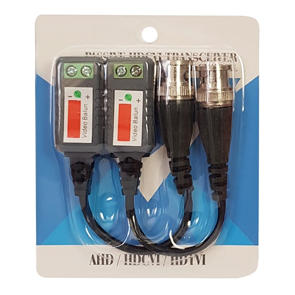 Παθητικό Video Balun ST-212L για κάμερες 3MP/4MP/5MP - BNC Connectors