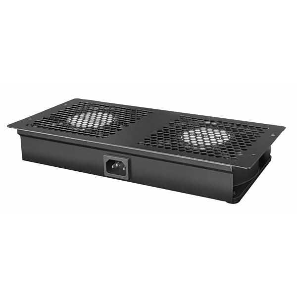 POWERTECH cooling fan για rack NETW-0009, 4x fans, 2x 29.5x13x4cm - Καμπίνες - Rack
