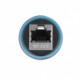 DELOCK αδιάβροχος αμφίδρομος σύνδεσμος RJ45 Cat.6A 86693, μπλε