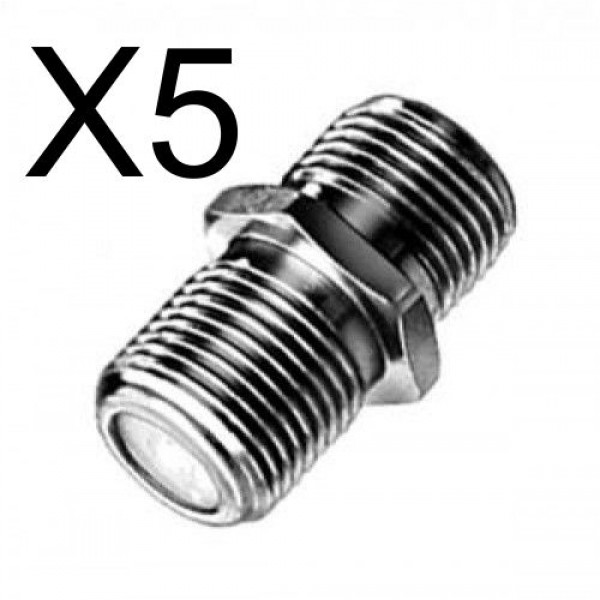 POWERTECH βύσμα για ψηφιακές κεραίες CAB-V014, θηλυκό, 5τμχ - RF (Κεραίας)