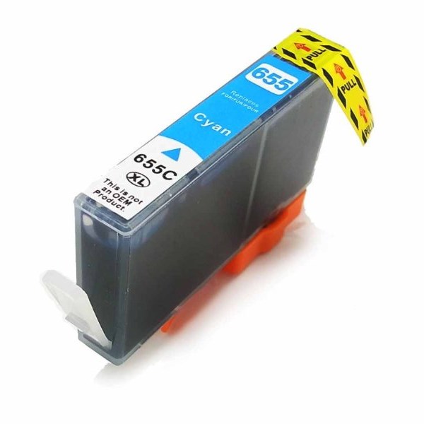 Συμβατό Inkjet για HP, 655, 14.6ml, κυανό - ink HP