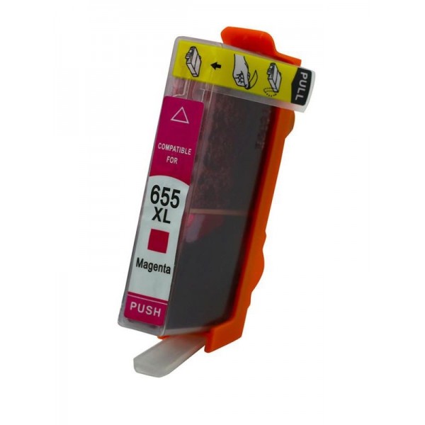 Συμβατό Inkjet για HP, 655, 14.6ml, Magenta - ink HP