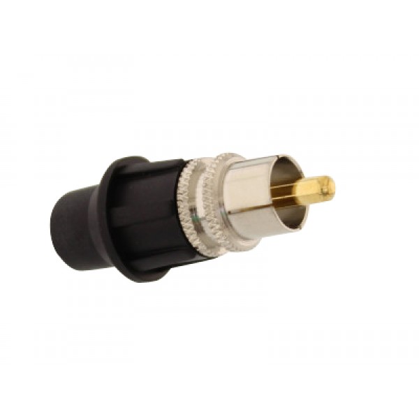 TELECOM RCA male universal connector, με καπάκι, 5τμχ - BNC Connectors