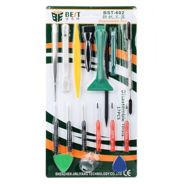 BEST Repair Tool Kit BST-602, 17 τεμ. - Σετ Εργαλείων