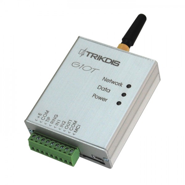 TRIKDIS GSM/GPRS Μεταδότης σημάτων συναγερμού G10T, προγρ/νος, Universal - Παρελκόμενα