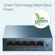 TP-LINK Desktop Switch LS105G, 5-port 10/100/1000Mbps, Ver. 1.0
