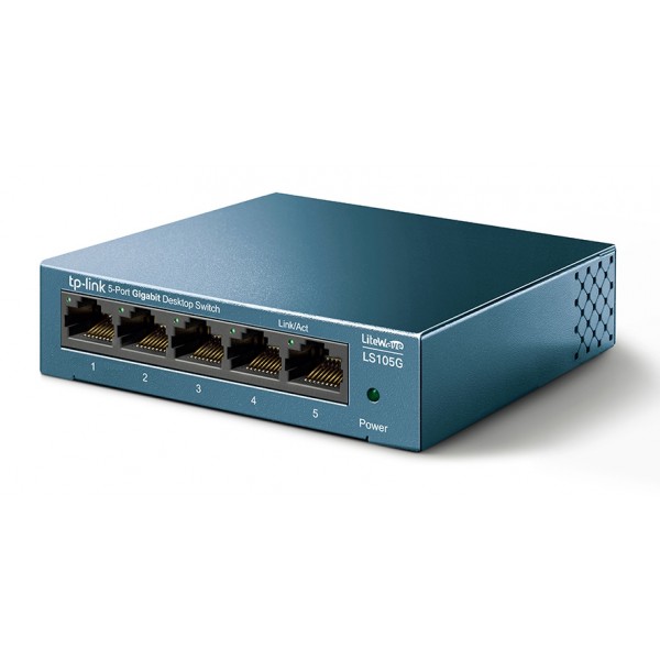 TP-LINK Desktop Switch LS105G, 5-port 10/100/1000Mbps, Ver. 1.0 - tp-link
