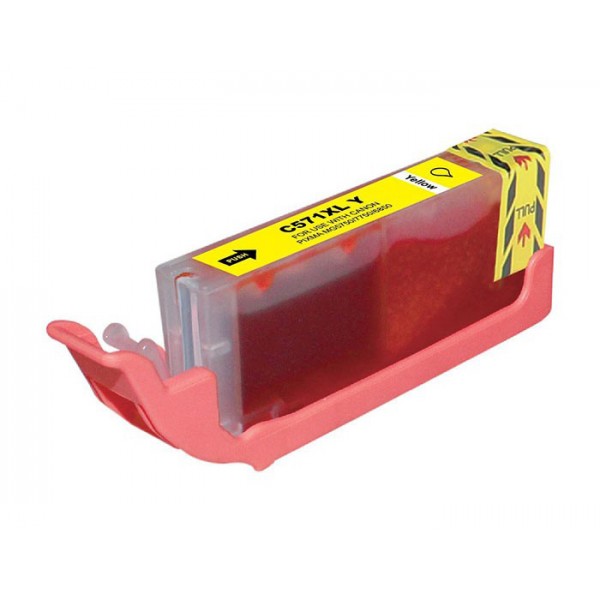 Συμβατό Inkjet για CANON, 571 XL, 12.2ml, κίτρινο - ink Canon
