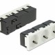 DELOCK τριπλό module πρίζας ρεύματος Easy 45 81323, 45°, 45x45mm, 5τμχ