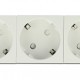 DELOCK τριπλό module πρίζας ρεύματος Easy 45 81323, 45°, 45x45mm, 5τμχ