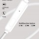 CELEBRAT earphones με μικρόφωνο G12, 3.5mm σύνδεση, Φ14.2mm, 1.2m, μαύρο