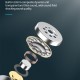 CELEBRAT earphones με μικρόφωνο G13, 3.5mm σύνδεση, Φ10mm, 1.2m, μαύρο