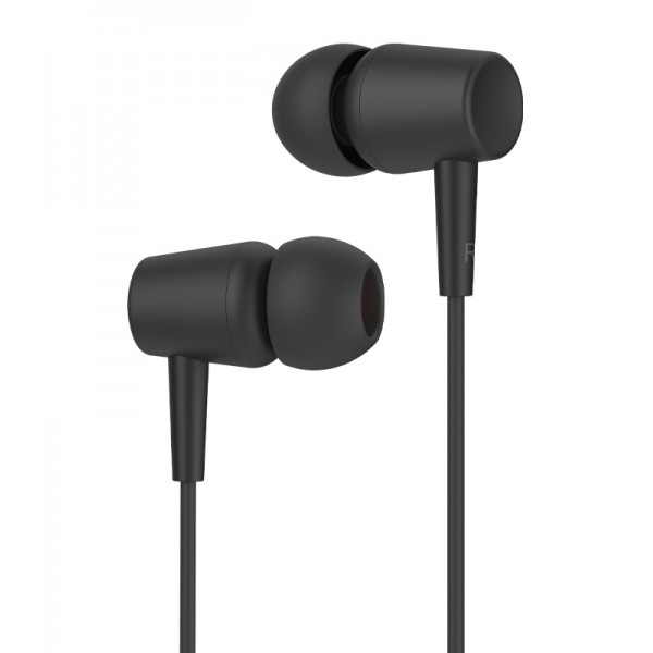 CELEBRAT earphones με μικρόφωνο G13, 3.5mm σύνδεση, Φ10mm, 1.2m, μαύρο - CELEBRAT