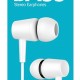 CELEBRAT earphones με μικρόφωνο G13, 3.5mm σύνδεση, Φ10mm, 1.2m, λευκό