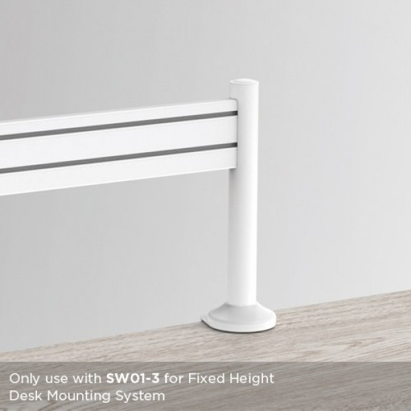 BRATECK 2x βάσεις στήριξης πάνελ SW02-3, SW series, για γραφείο - Σύγκριση Προϊόντων