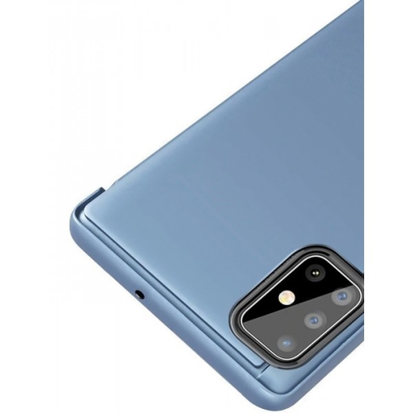 POWERTECH θήκη Clear view MOB-1512, Huawei P40 Lite, μπλε - Powertech