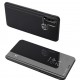 POWERTECH θήκη Clear view MOB-1517, Huawei Y6p, μαύρη