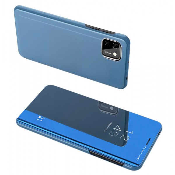 POWERTECH θήκη Clear view MOB-1520, Huawei Y5p, μπλε - Powertech
