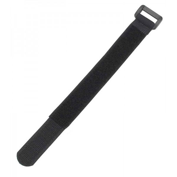 POWERTECH ιμάντας τύπου velcro TIES-026, 45x2cm, μαύρος, 10τμχ - Powertech
