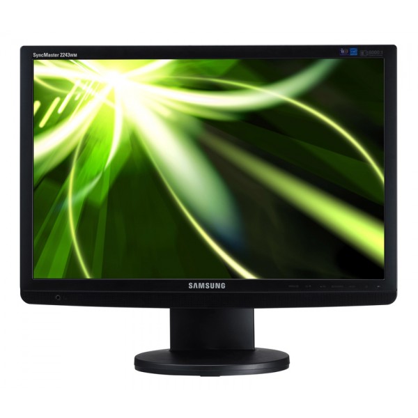 SAMSUNG used οθόνη 2243WM LCD, 22" 1680x1050px, VGA/DVI-D, με ηχεία, FQ - Samsung