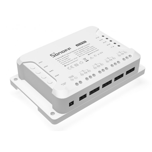 SONOFF Smart Διακόπτης 4CH PRO R3, 4 θέσεων, 40A, RF control, λευκός - Service & Εργαλεία