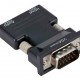 POWERTECH αντάπτορας HDMI σε VGA CAB-H120 με 3.5mm, μαύρος