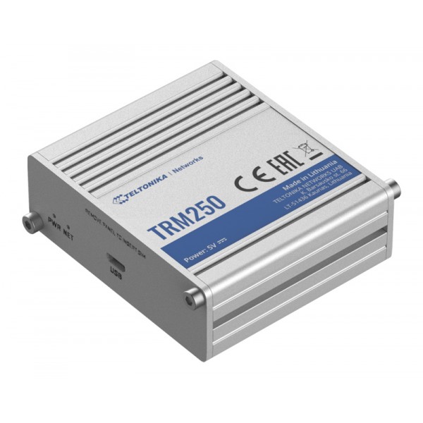 TELTONIKA Industrial cellular modem TRM250, 4G LTE Cat M1, USB - Δικτυακά