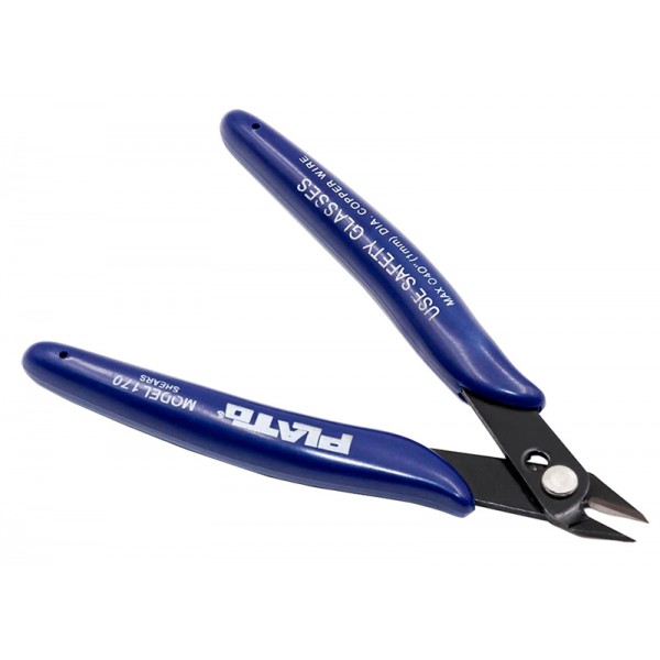 POWERTECH πλάγιος κόφτης PT-857, 5.15", μπλε - Powertech