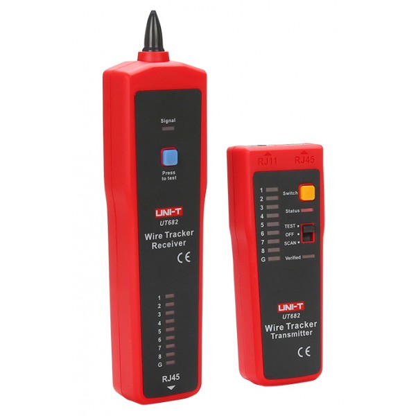 UNI-T ανιχνευτής καλωδίων δικτύου & ρεύματος UT682 - UNI-T