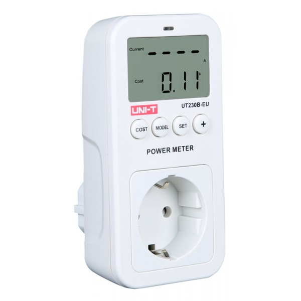 UNI-T μετρητής κατανάλωσης ρεύματος UT230B-EU με οθόνη, 16Α - UNI-T