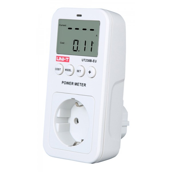UNI-T μετρητής κατανάλωσης ρεύματος UT230B-EU με οθόνη, 16Α - UNI-T