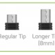 POWERTECH καλώδιο USB σε Micro USB CAB-U129, 8mm tip, 1.5m, μαύρο