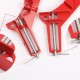 POWERTECH γωνιακός σφιγκτήρας 90° TOOL-0024, 100mm, κόκκινος
