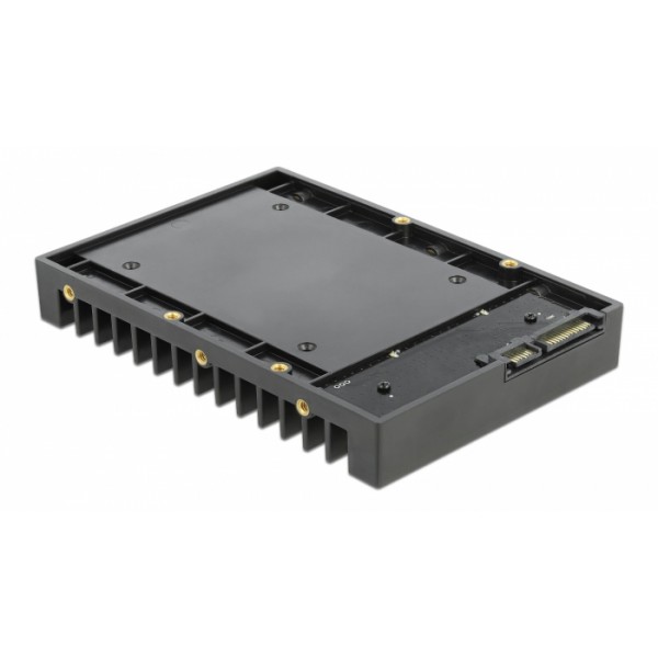 DELOCK tray 3.5" για 2.5" HDD/SSD 18364, 6Gbps, μαύρο