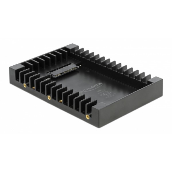 DELOCK tray 3.5" για 2.5" HDD/SSD 18364, 6Gbps, μαύρο - DeLock