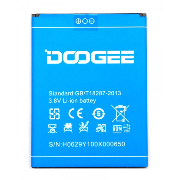 DOOGEE Μπαταρία αντικατάστασης για Smartphone Nova Y100X - Σύγκριση Προϊόντων