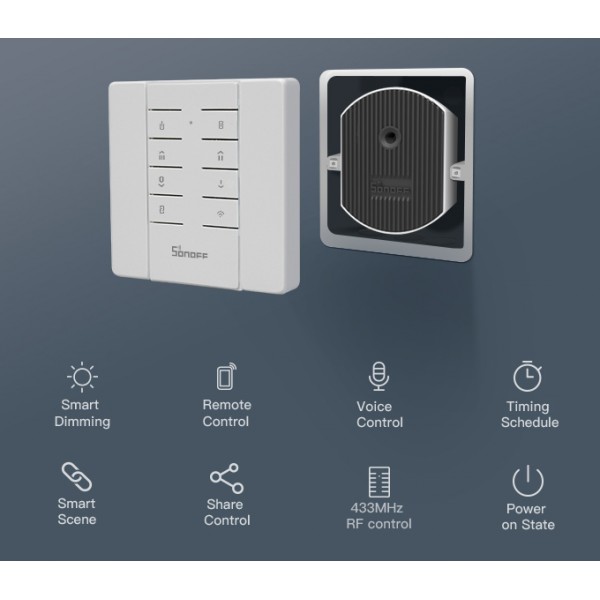 SONOFF smart dimmer switch D1, WiFi