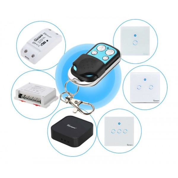 SONOFF remote controller RF 433MHz, 4-button - Τηλεχειρισμοί
