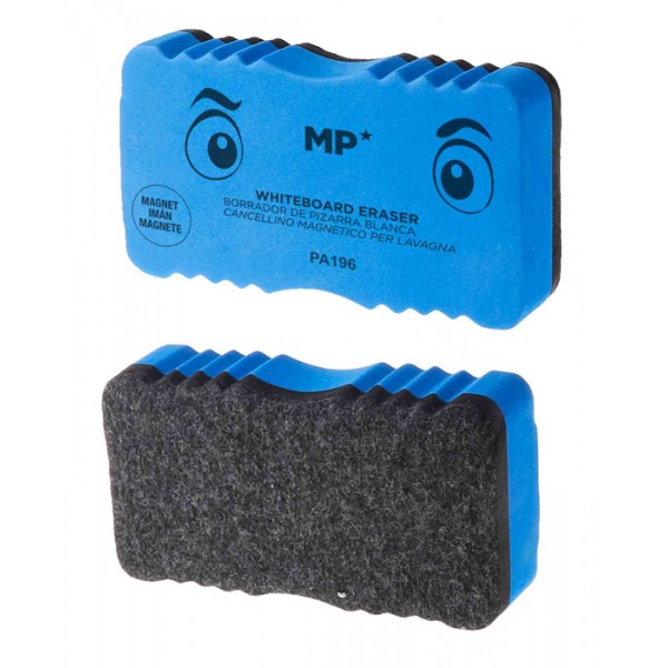 MP μαγνητικός σπόγγος ασπροπίνακα PA196, 14.5x7cm, διάφορα χρώματα - Αναλώσιμα - Είδη Γραφείου