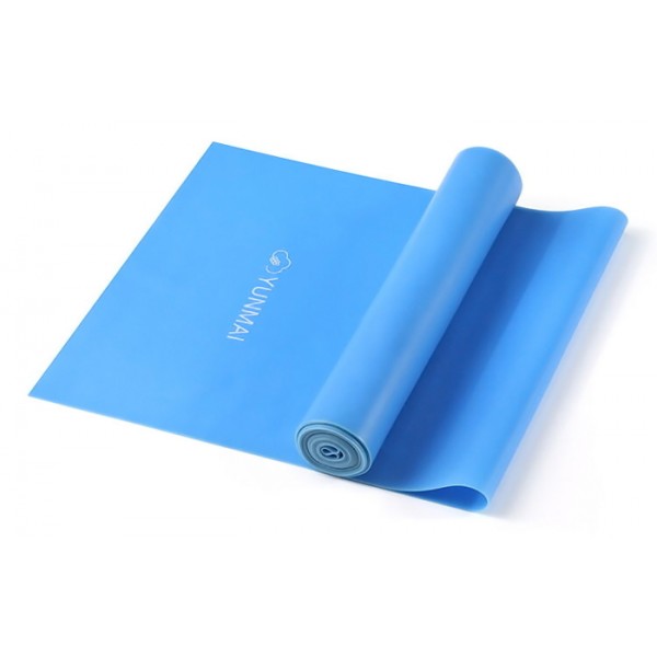 YUNMAI λάστιχο αντίστασης YMTB-T401 1500x150x0.45mm, μπλε - Είδη Γυμναστικής