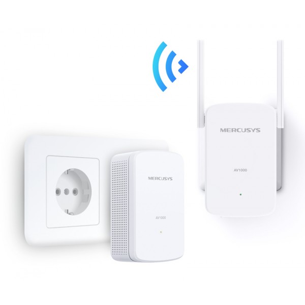 MERCUSYS Powerline Extender MP510 Kit, AV1000 Gigabit, WiFi, Ver: 1.0 - Σύγκριση Προϊόντων