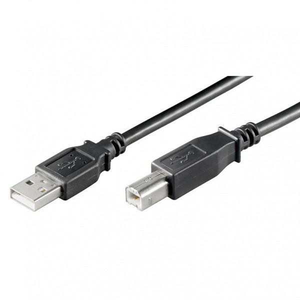 GOOBAY καλώδιο USB 2.0 σε USB Type B 93598, 5m, μαύρο - USB