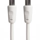 GOOBAY καλώδιο κεραίας αρσενικό σε θηλυκό 11510, <70dB, CCS, 1.5m, λευκό