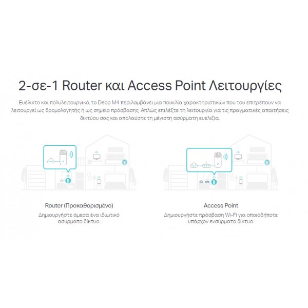 TP-LINK Home Mesh Wi-Fi System DECO E4, AC1200, Ver. 2.0 - tp-link